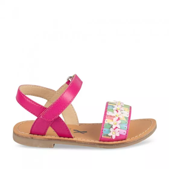 Sandales FUSCHIA NINI & GIRLS CUIR