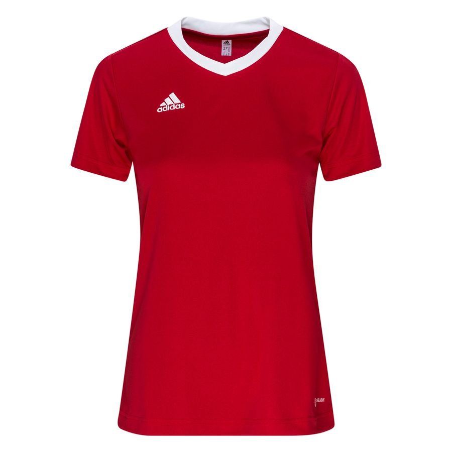 adidas T-shirt d'Entraînement Entrada 22 - Rouge/Blanc Femme