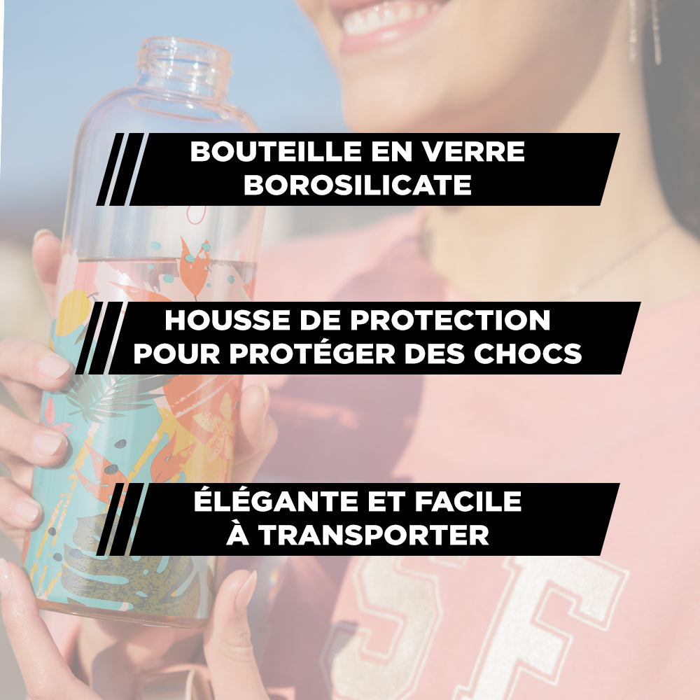 TSE Bouteille en verre
