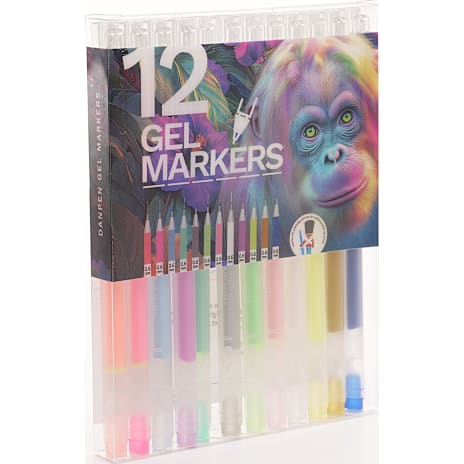 Danpen gel markers 12-stk