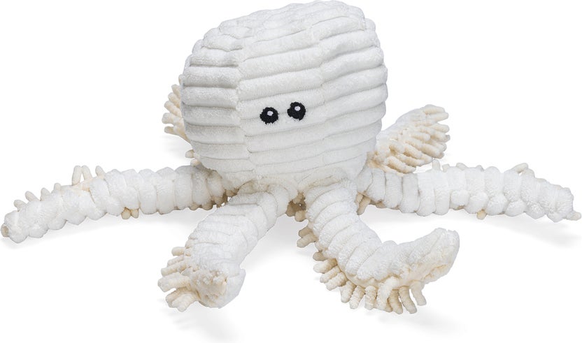 Beeztees hondenspeelgoed octopus Okki gerecycled beige 26 x 13 x 13 cm
