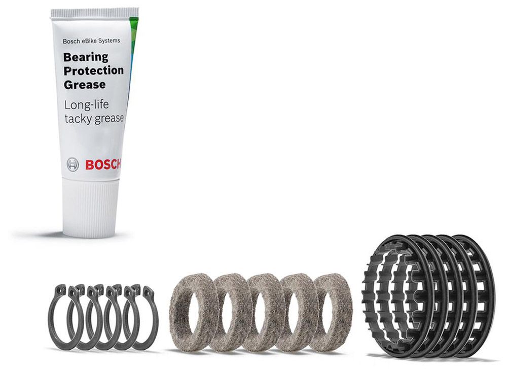 Bosch Service-Kit Lagerschutzring Antriebseinheit 5 Lagerringe + Fett