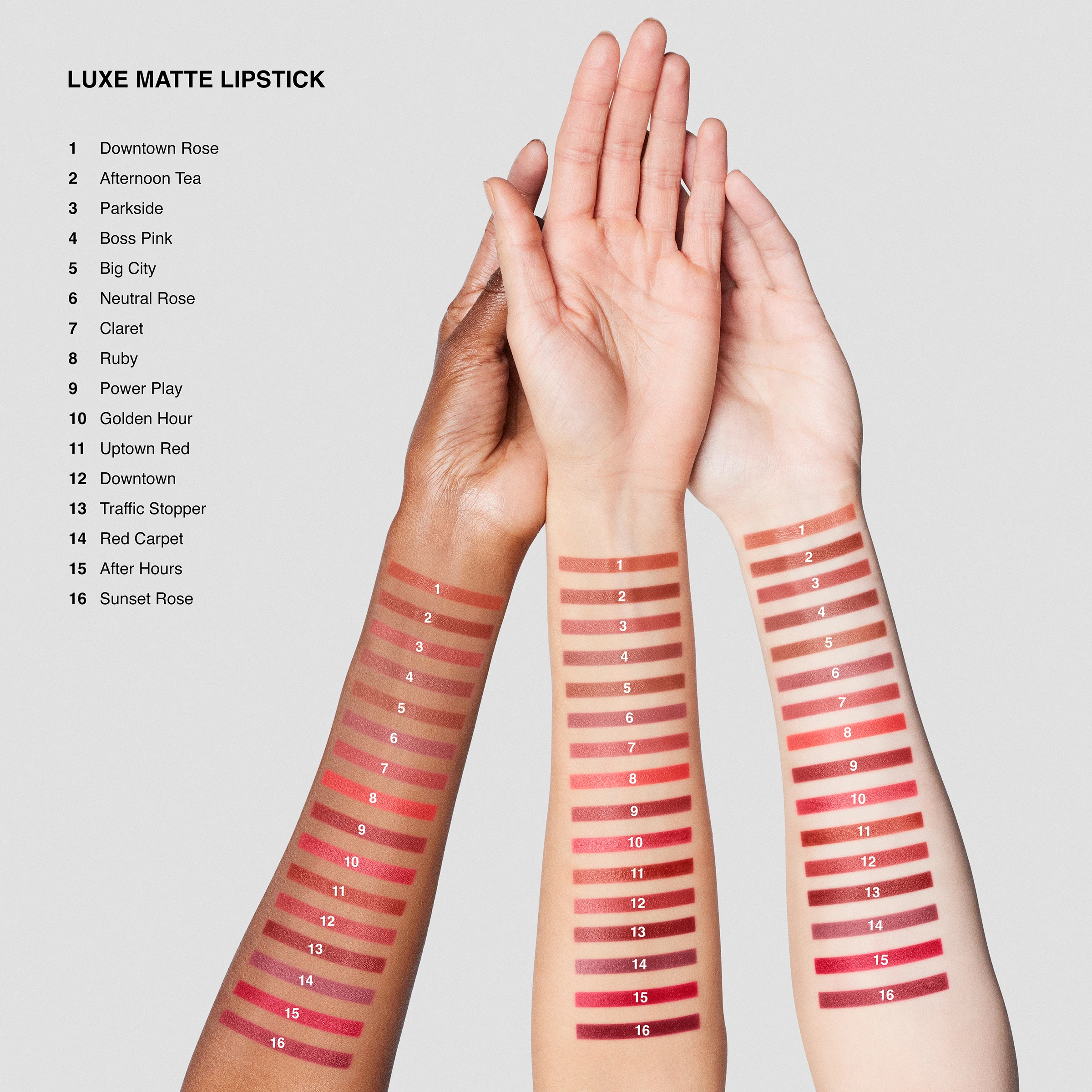 LUXE MATTE LIPSTICK - Rouge à lèvres mat hydratant |- Sunset Rose