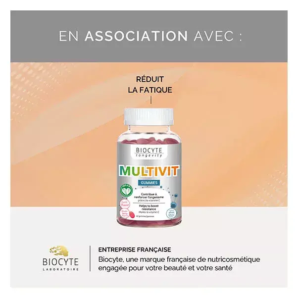 Gomas Biocyte Immunity para o Sistema Imunológico - Vitaminas D, C e Zinco - 60 unidades