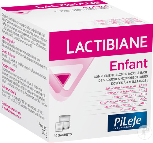 Pileje Lactibiane Kid 30 Sachets
