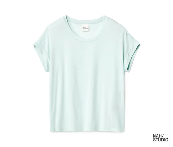 NAH/STUDIO T-Shirt | REFIBRA™, Caribbean Blue