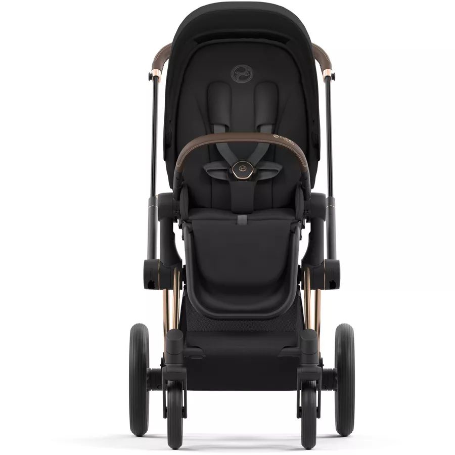 cybex PLATINUM Kombikinderwagen New Priam Priam Rosegold Sepia Black