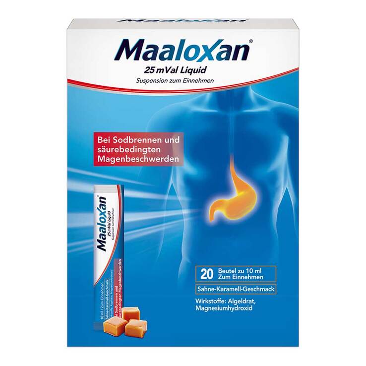 Maaloxan 25 mVal Liquid, 20X10 ml