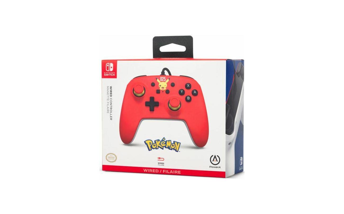 Switch - Power A Wired Controller Lauging Pikachu