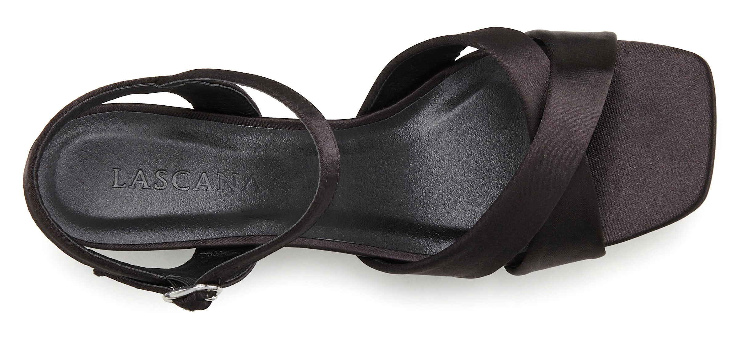 LASCANA Sandalette in schwarz