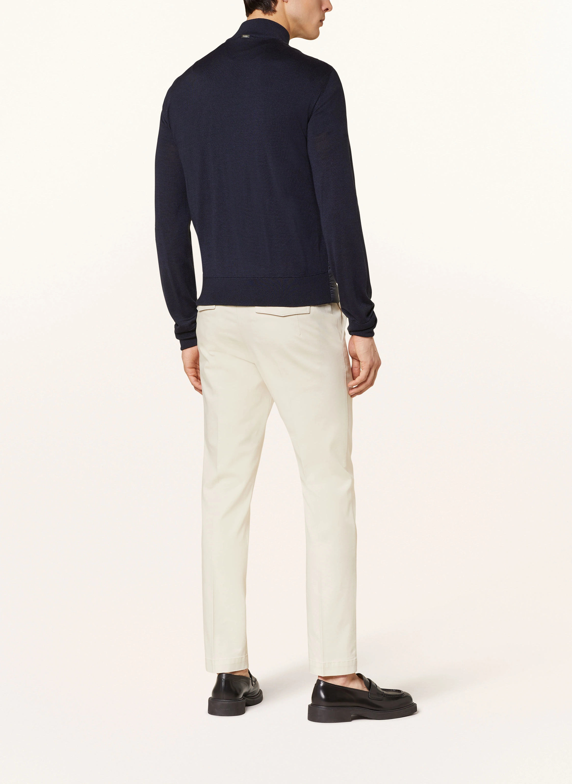 HERNO Strickjacke im Materialmix