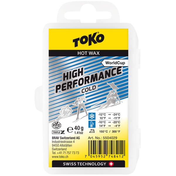 Fart ski TOKO WC HIGH PERFOMANCE 40G