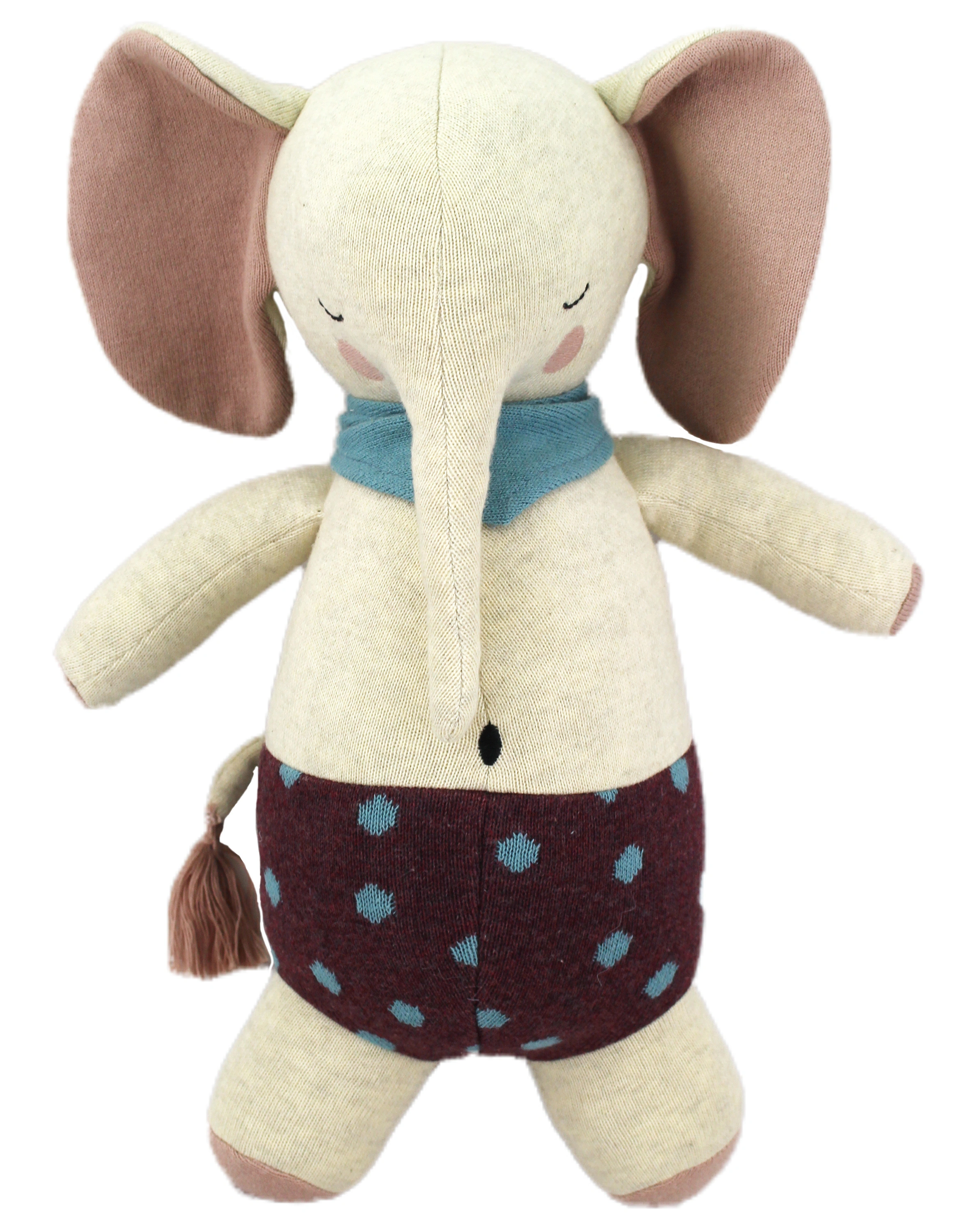 Kuscheltier ELEFANT ROSY in natur/rost