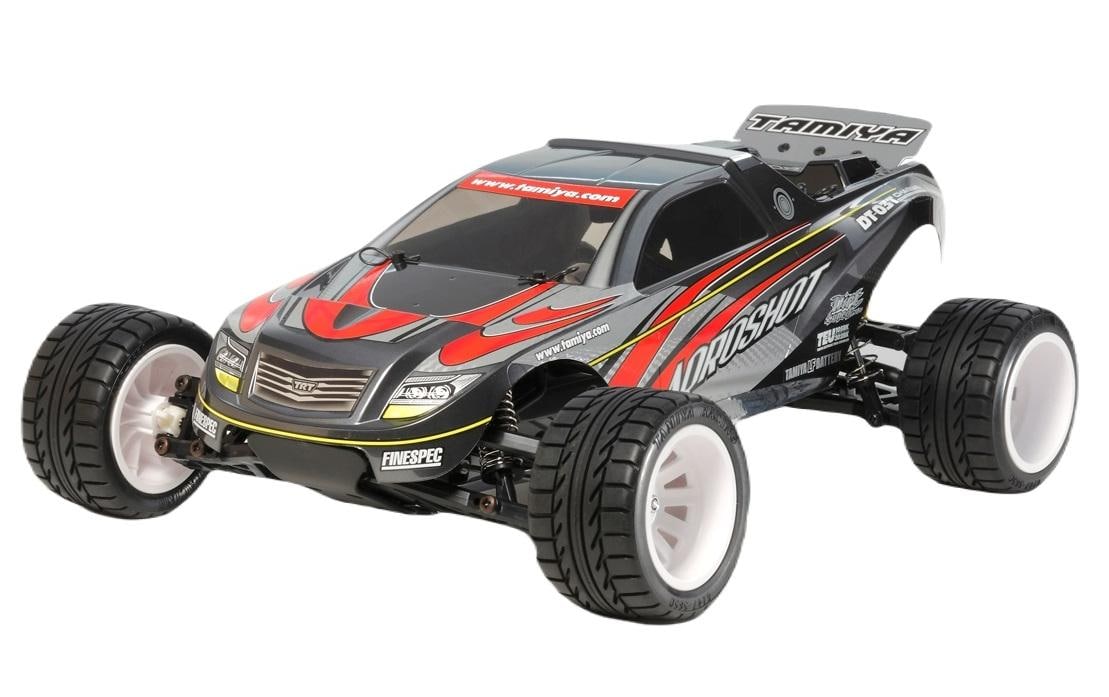 Stadium Truck Aqroshot DT-03T, 2WD Bausatz mit ESC, 1:10<br>RWD Stadium Truck auf DR-03T Chassis mit Strassenbereifung