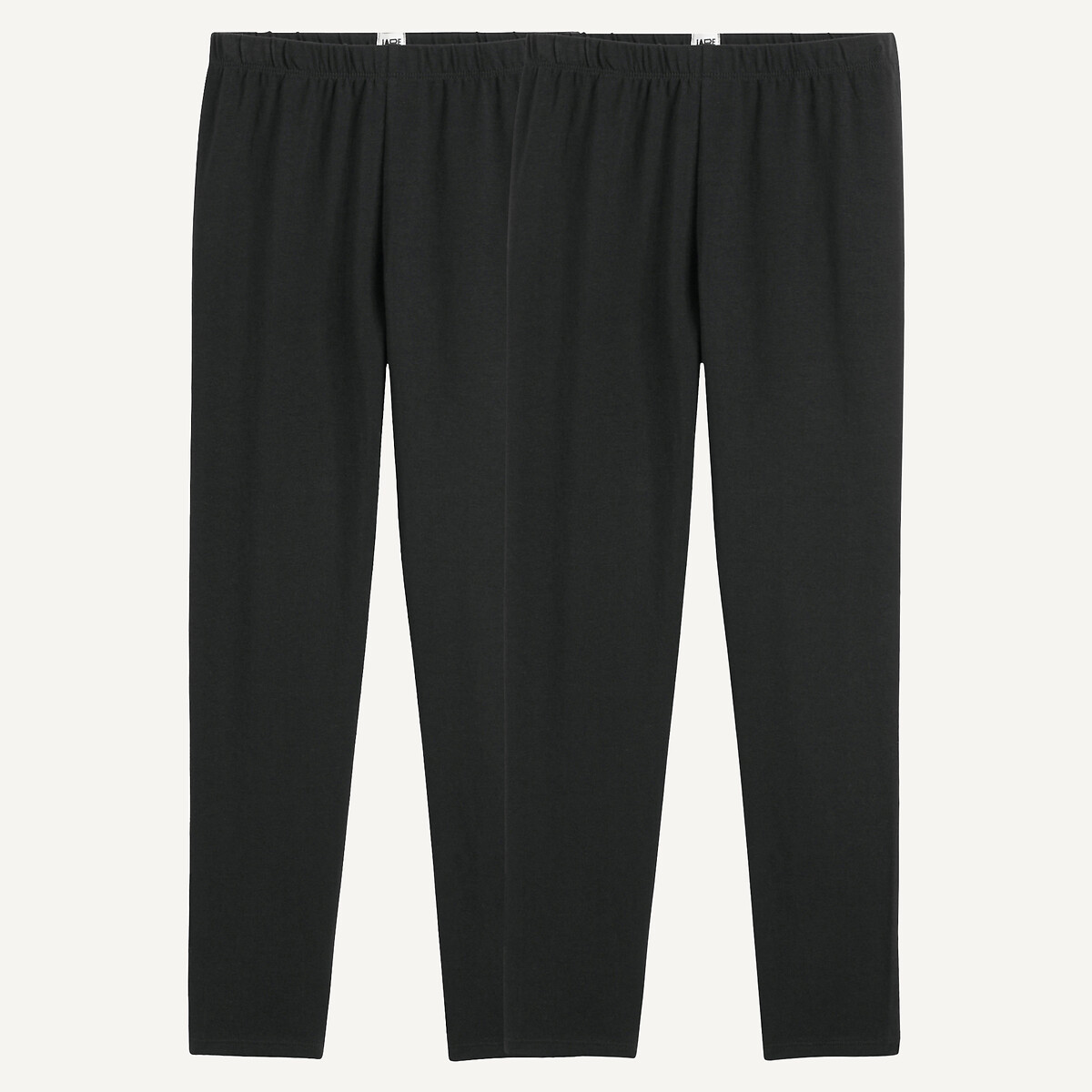 COLEÇÃO LA REDOUTE<br>Conjunto de 2 leggings lisas