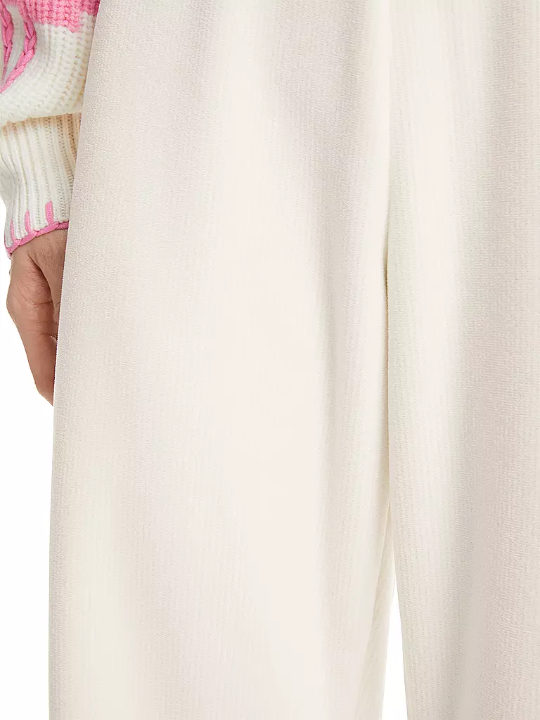 MARC CAIN Hose Jogging Fit WELBY weiss