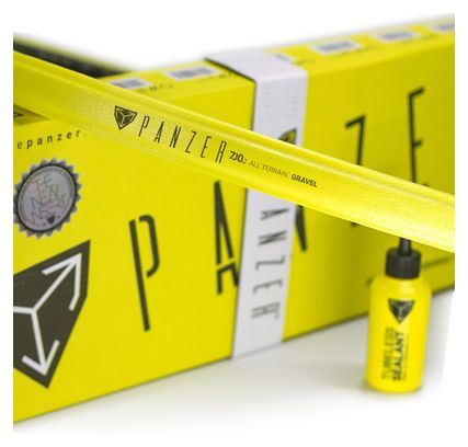 Mousse Anti-Pincement Panzer 700 mm Gravel Jaune (x1 Unité)