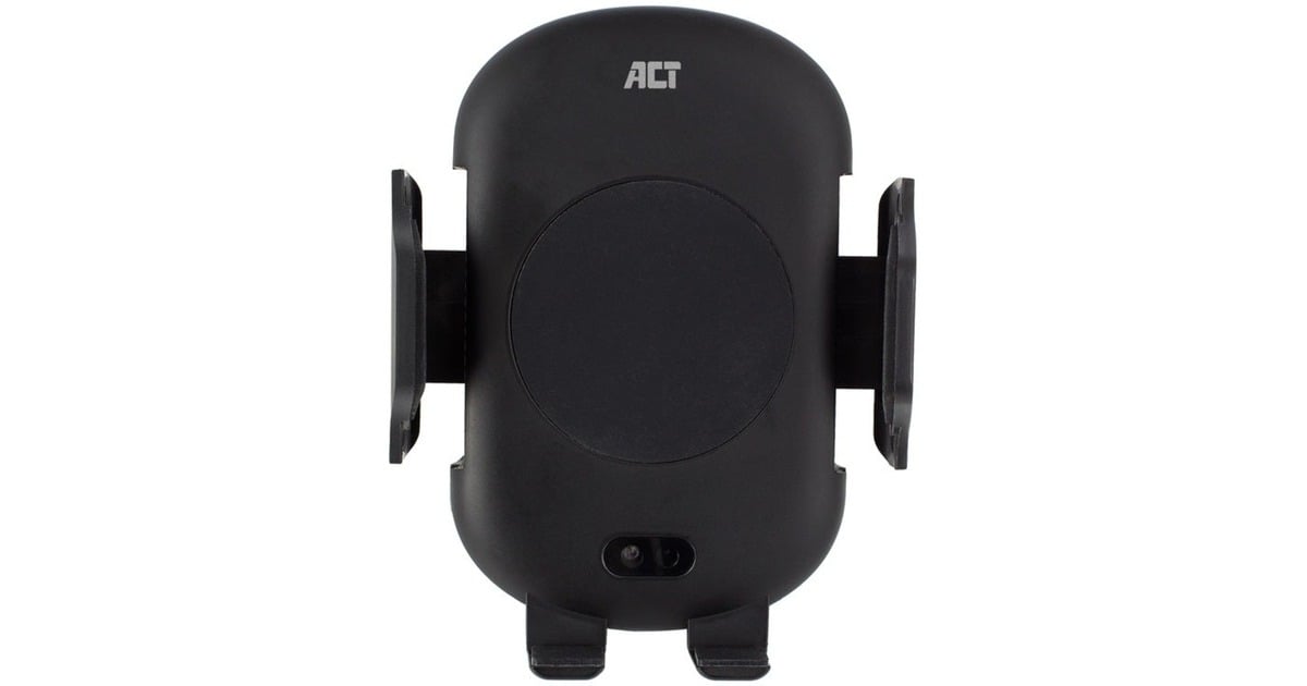 ACT ConnectivityAutomatische smartphone autohouder met draadloze snellaadfunctie  (Zwart)