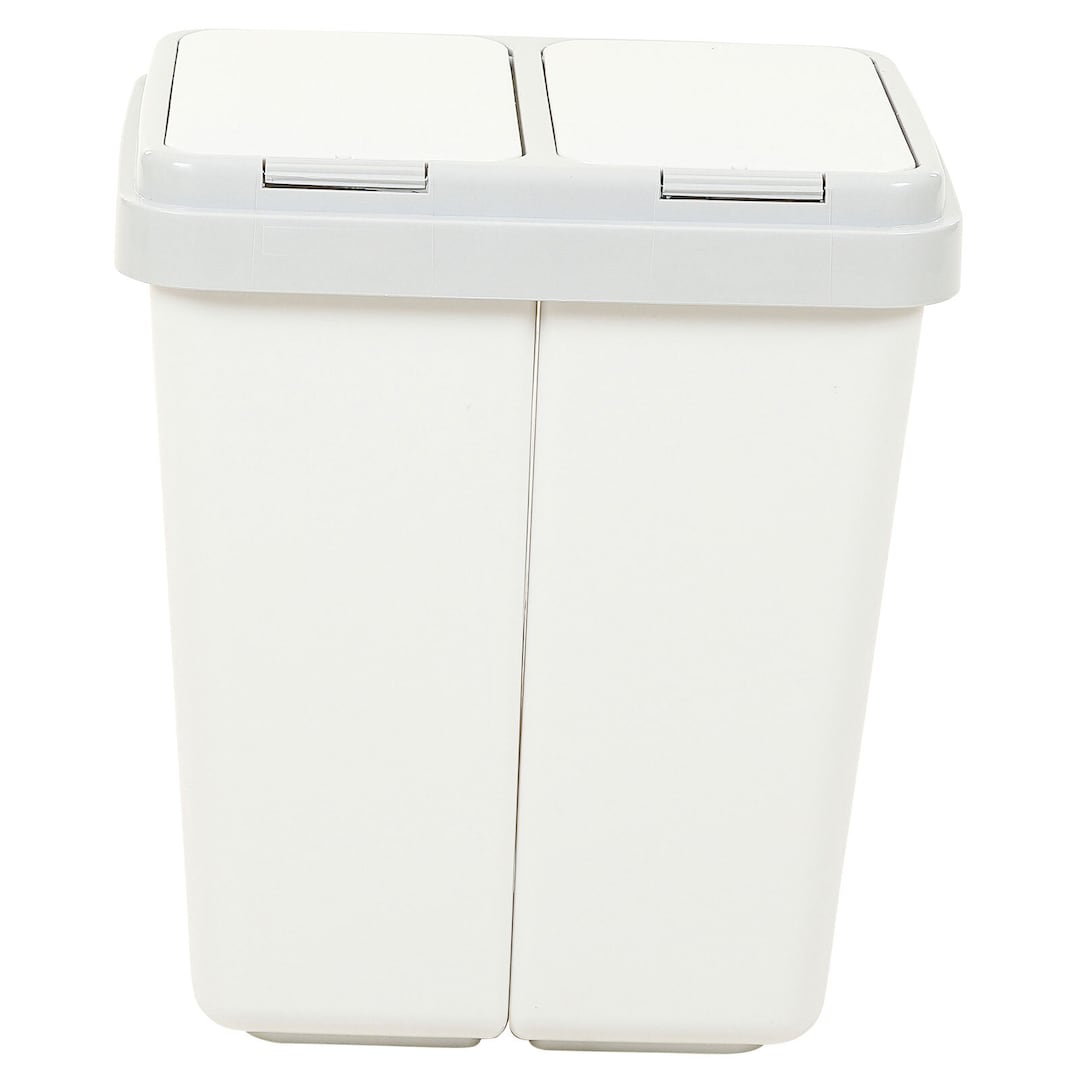 Duo-Müllbehälter 2x23l grau