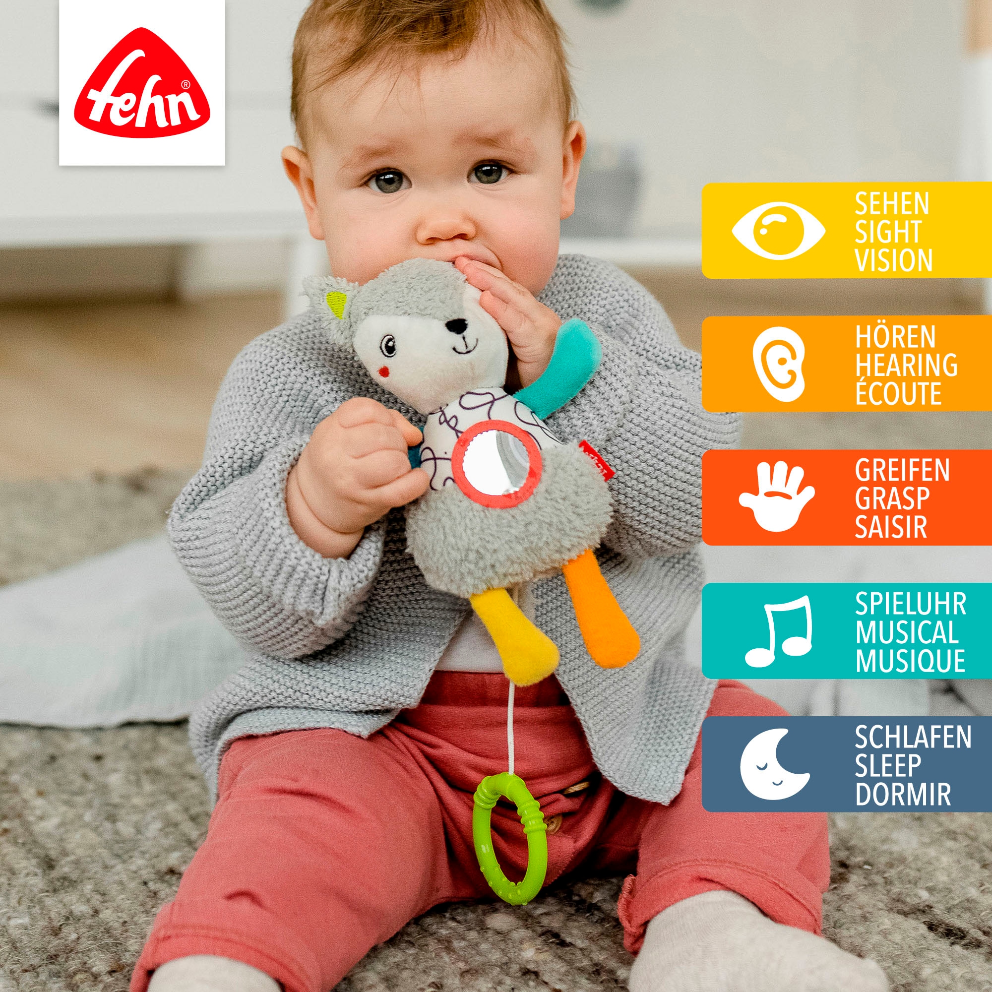 Fehn Spieluhr »DoBabyDoo, Fuchs« mit herausnehmbarem Spielwerk