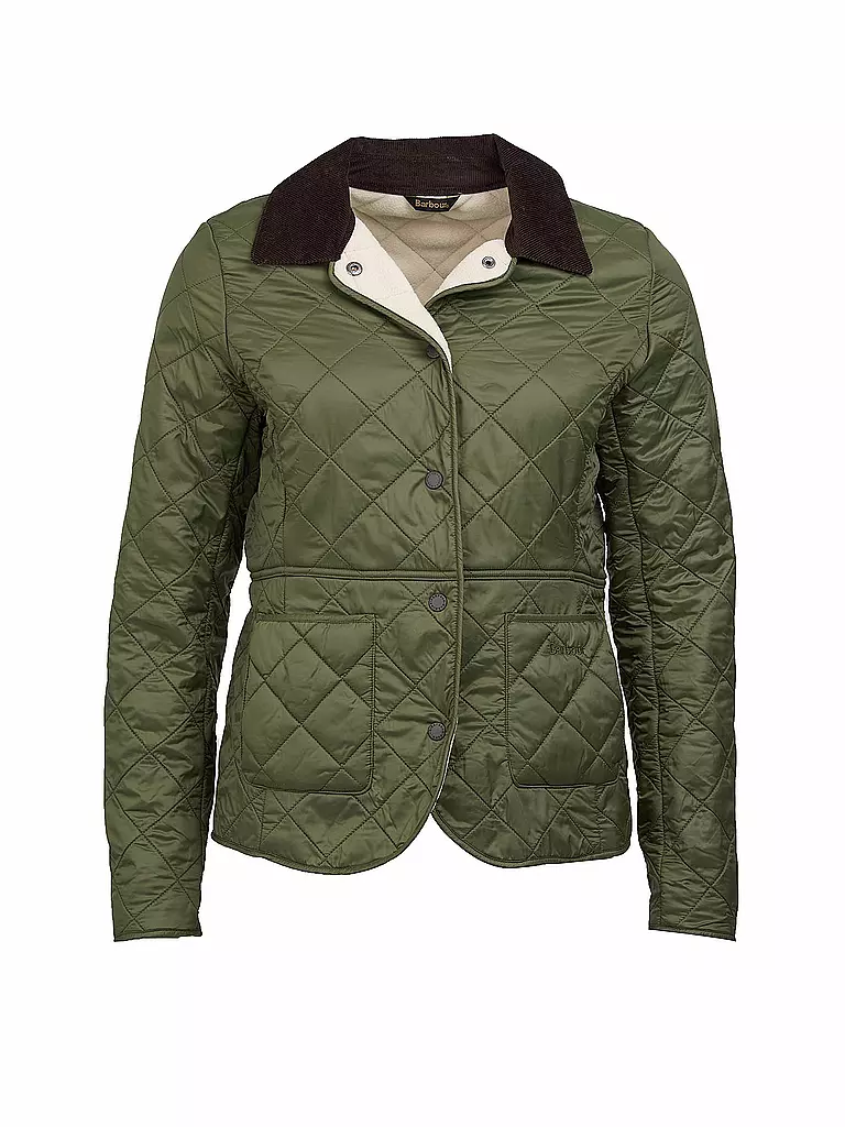 BARBOUR Steppjacke DEVERON POLARQUILT olive