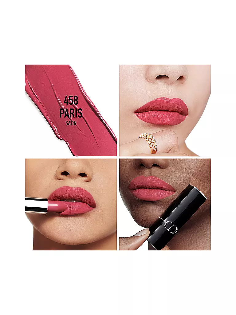 DIOR Lippenstift - Rouge Dior Lipstick Refill (458 Paris Satin Finish) beere