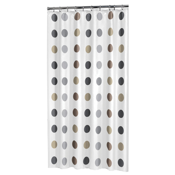 Sealskin Douchegordijn Twister Taupe 180x200 cm