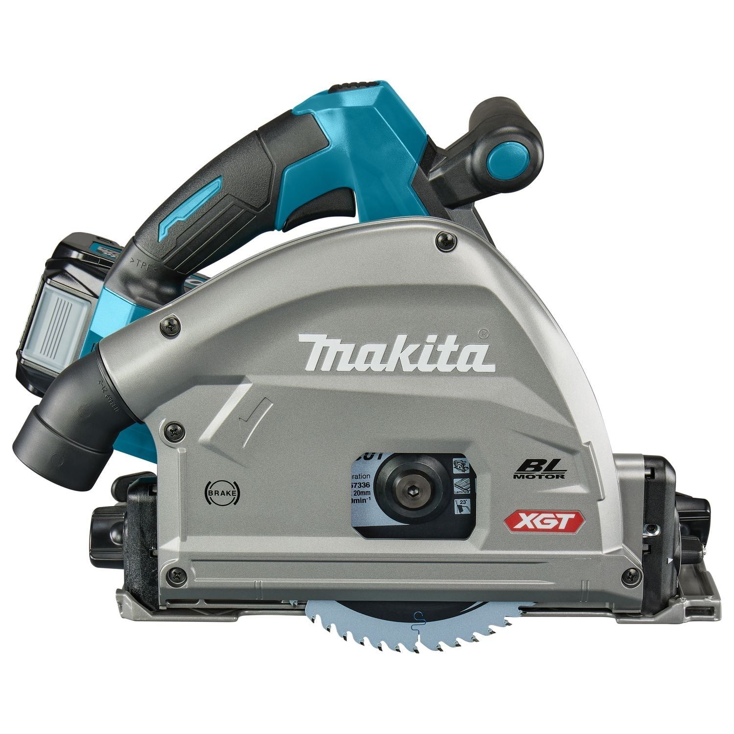 Makita SP001GM101 Accu Invalcirkelzaag 165mm AWS XGT 40V Max 4.0 Ah in Mbox