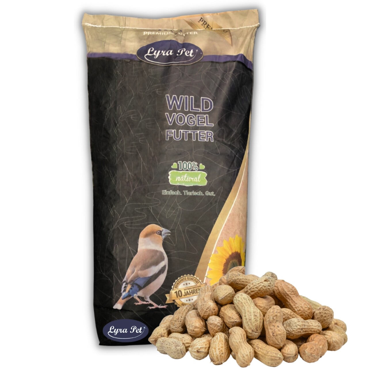 Lyra Pet Erdnusskerne in Schoten 10 kg