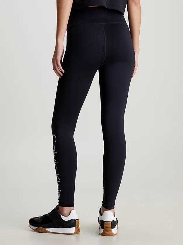 Leggings de ginástica com logotipo