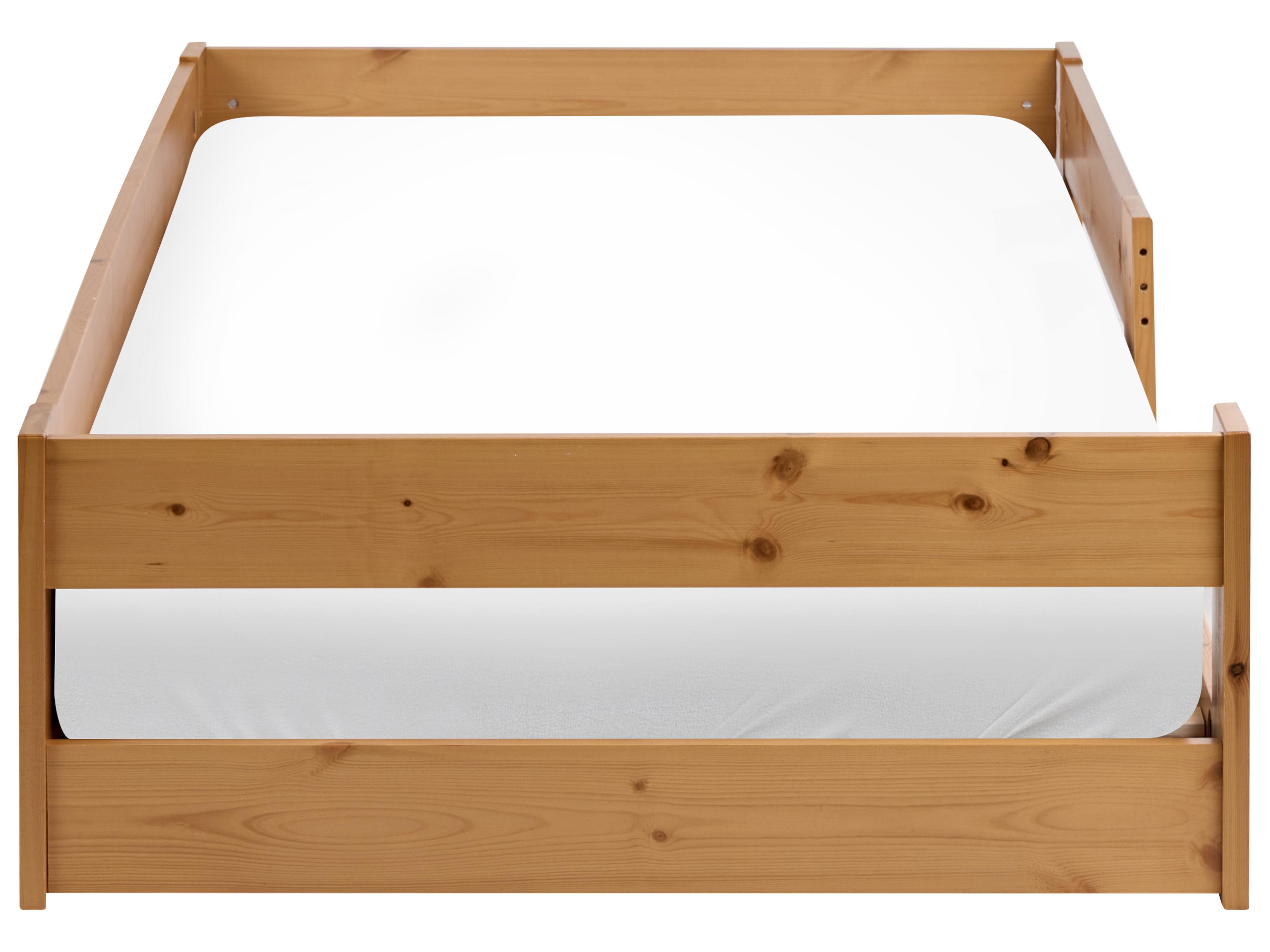 Kinderbed Dennenhout PRIMELLES 90 x 200 cm Bruin
