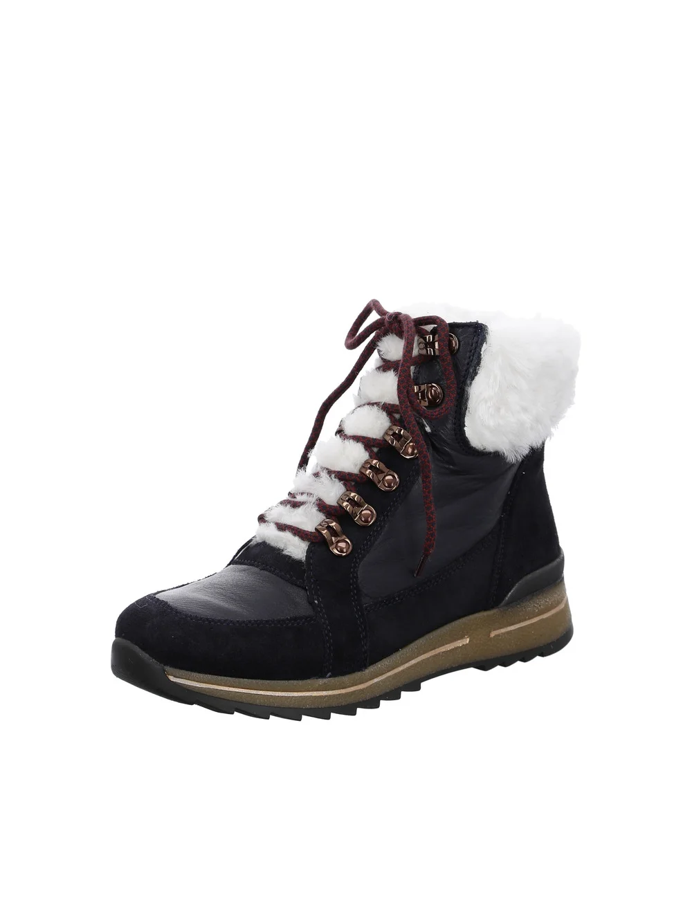 Stiefelette Osaka blau