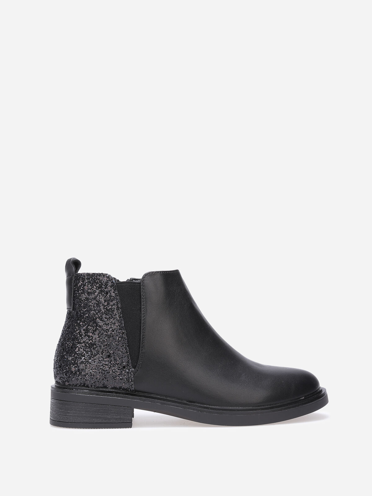 Chelsea en simili à paillettes- Noir
