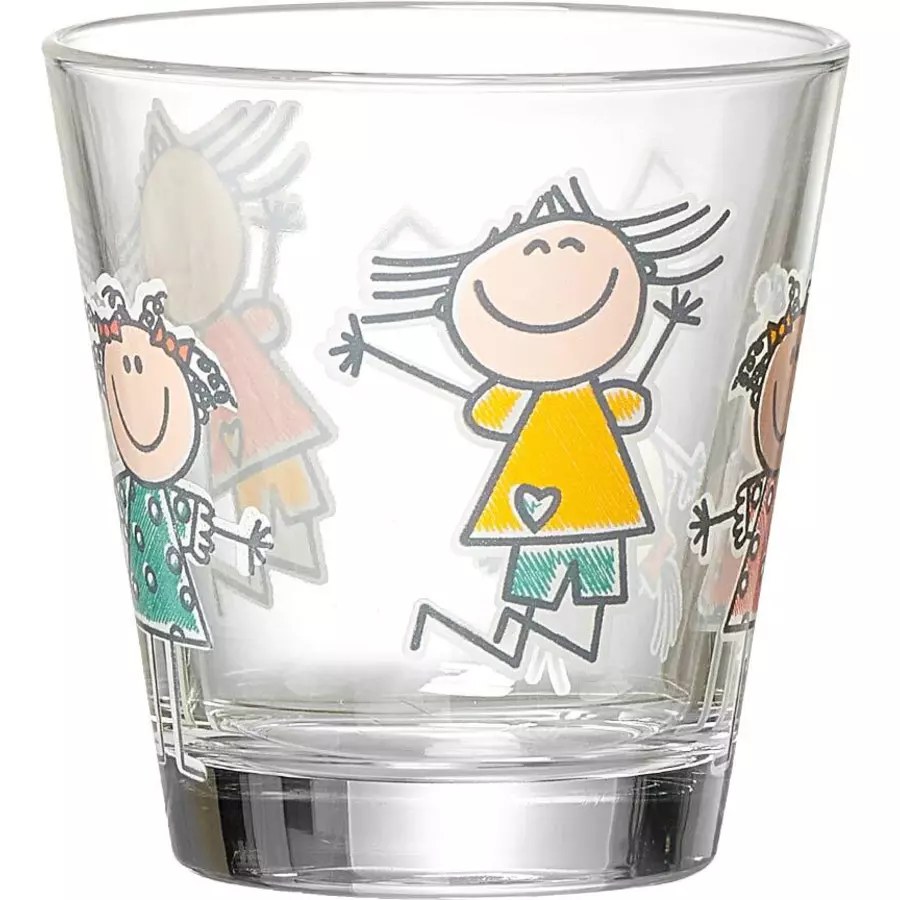 Ritzenhoff & Breker GmbH & Co. KG Trinkglas Girls BEST FRIENDS 270 ml 6er Set bunt
