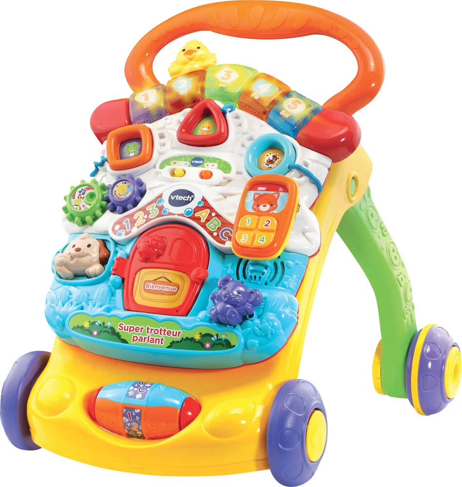 VTECH BABY - SUPER TROTTEUR PARLANT 2 EN 1 ORANGE