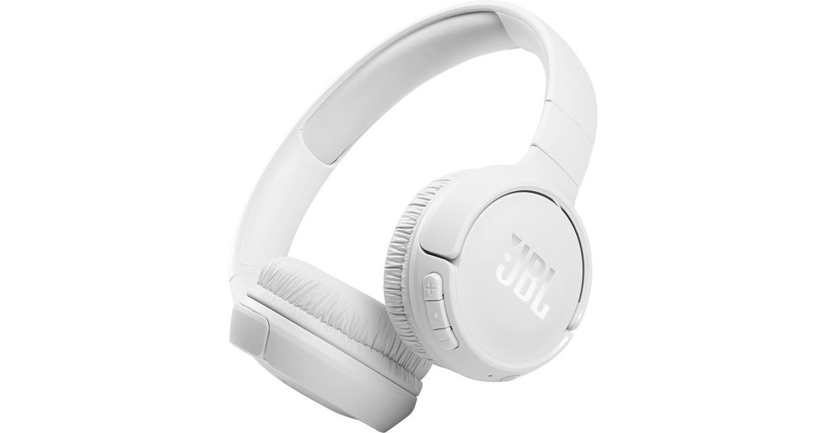 JBLTune 510BT on-ear hoofdtelefoon  (Wit, Bluetooth)
