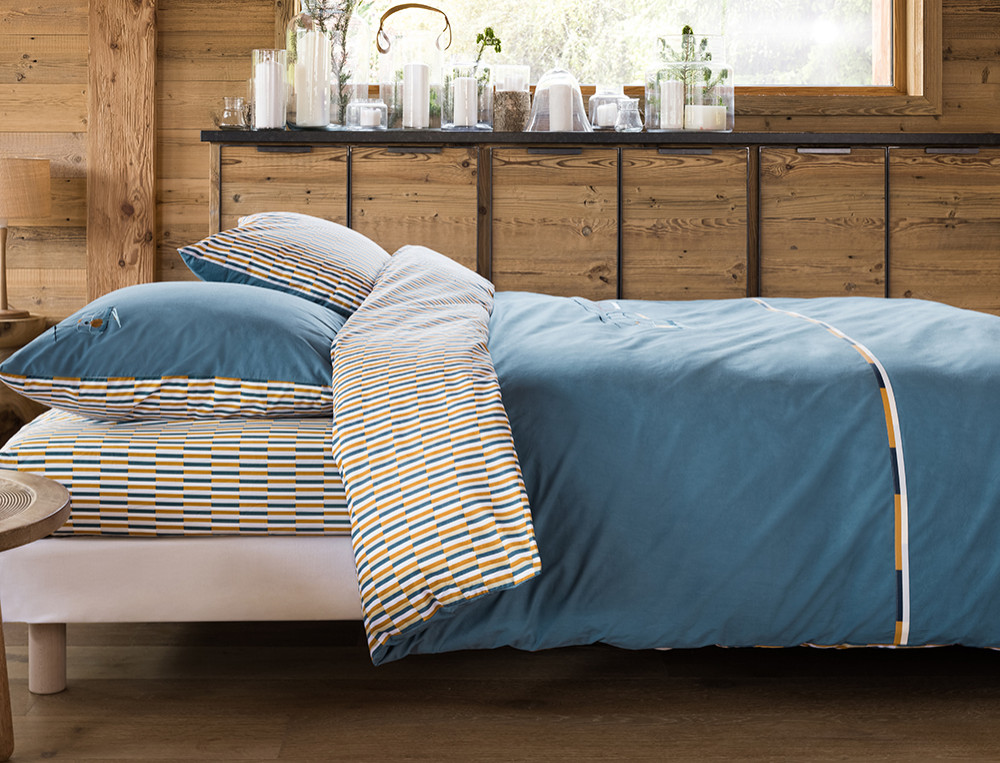 Housse de couette avec zip-En altitude