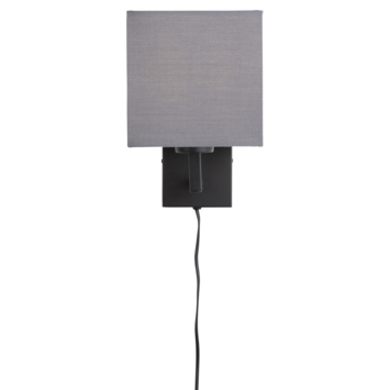 Wandlamp Luna grijs