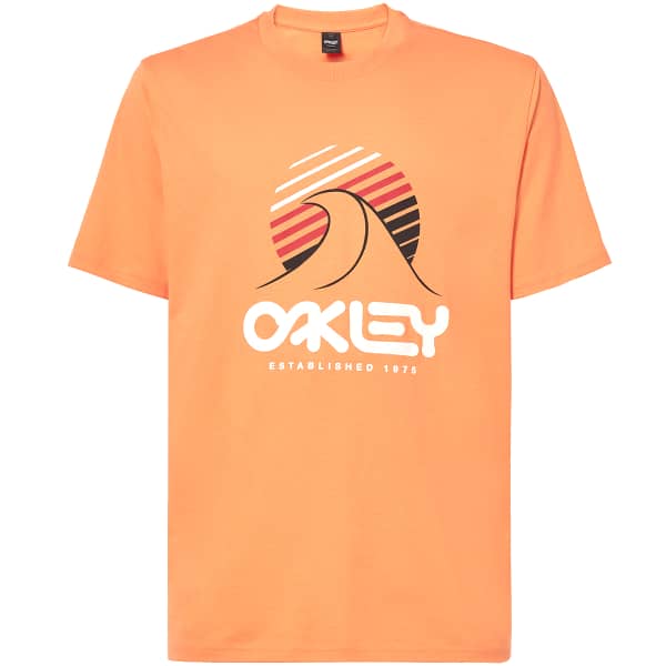 T-shirt OAKLEY ONE WAVE B1B TEE SOFT ORANGE