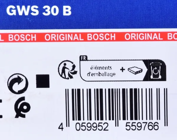 Bosch VINKELSLIBER GWS 30-230 B