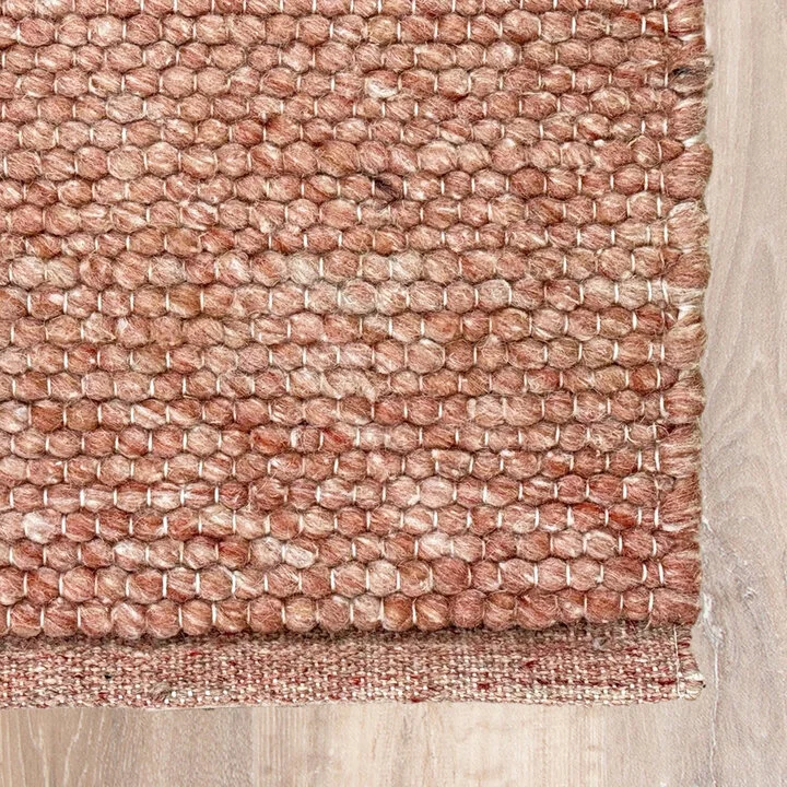 Wollen vloerkleed - Feline Terracotta
