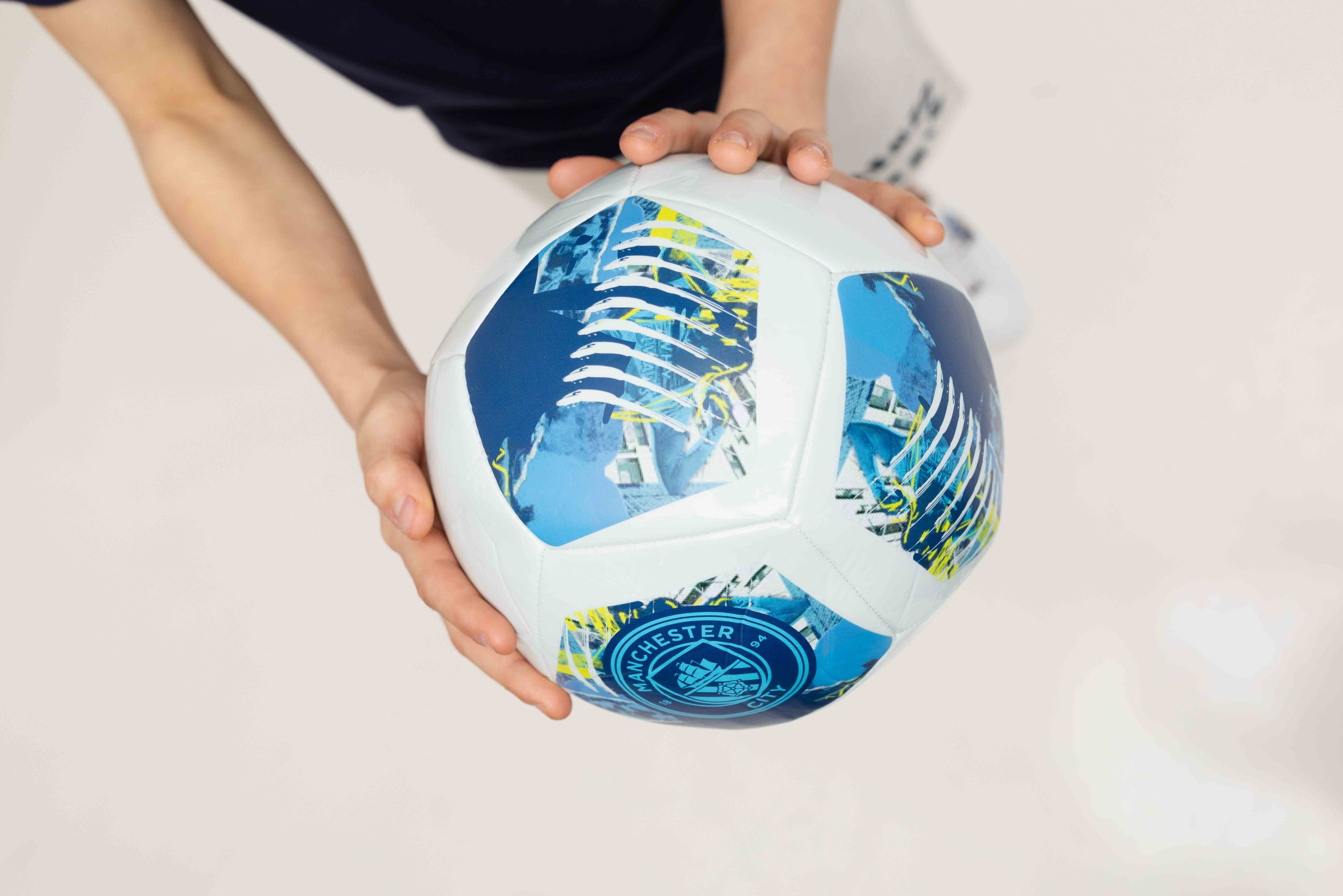 Manchester City Energy Voetbal Lichtblauw