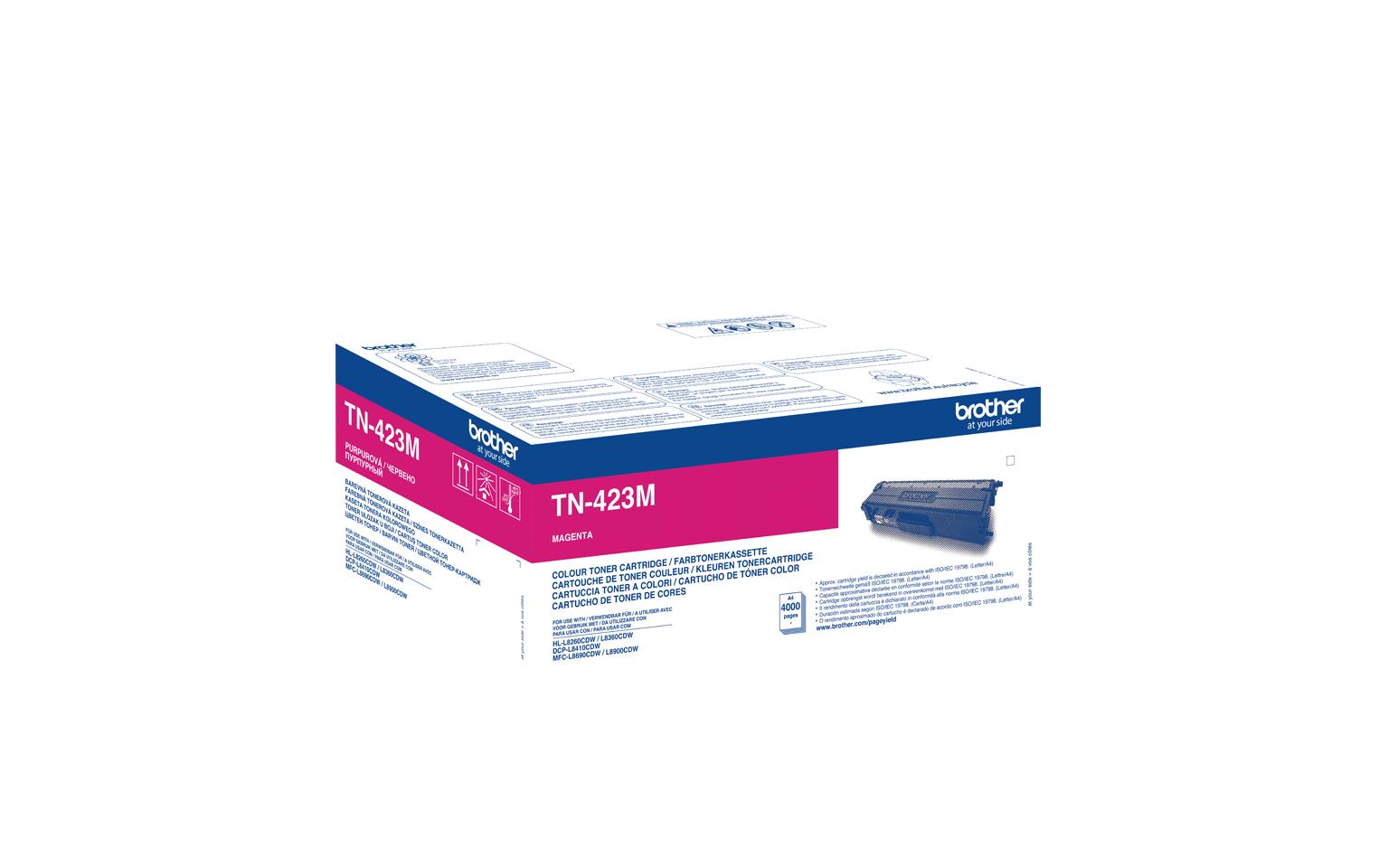 Toner TN-423M Magenta<br>Toner, Magenta