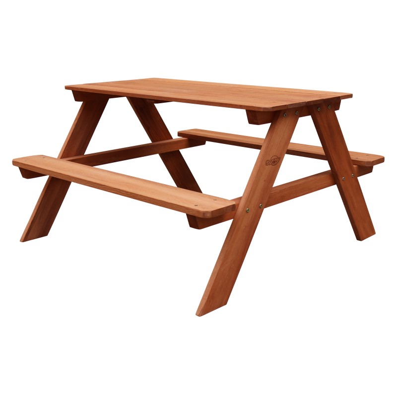 Table de pique-nique dave marron