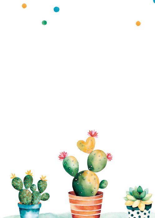 TMS | Nieuwe woning kaart | Cactussen