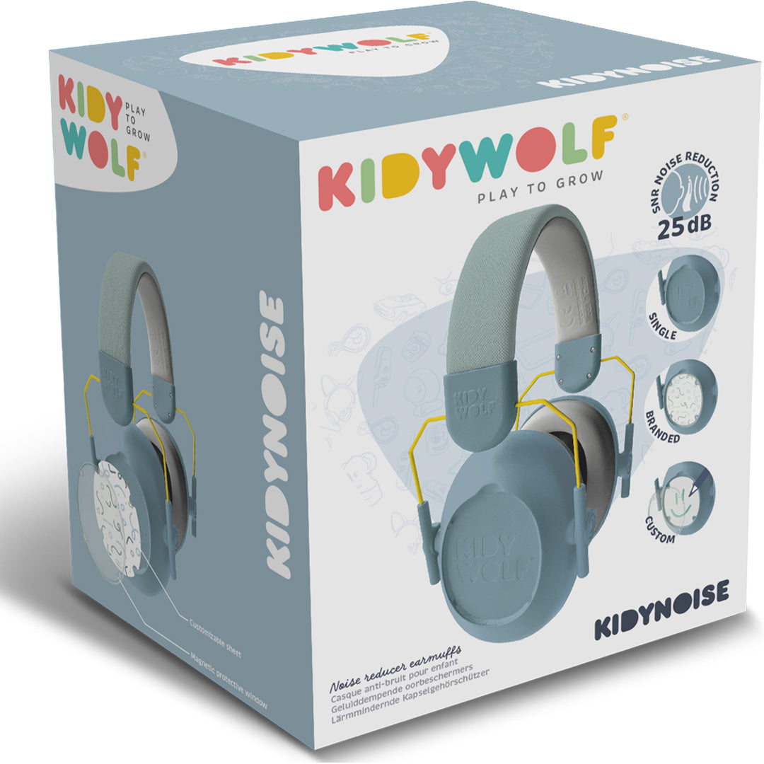 Kidywolf noise cancelling koptelefoon - blauw | ilovespeegoed.nl