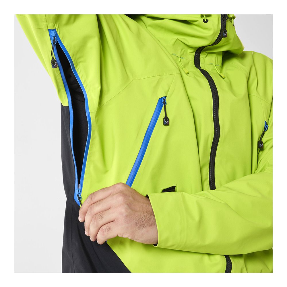 Millet TRILOGY LIGHTNING GTX - Veste Homme noir/acid green