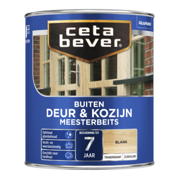 CetaBever Meesterbeits Deur & Kozijn zijdeglans transparant blank 750 ml