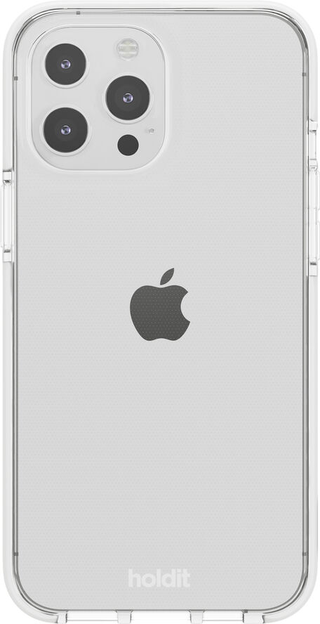 HoldIt Seethru Case iPhone 13 Pro Max White Hvid