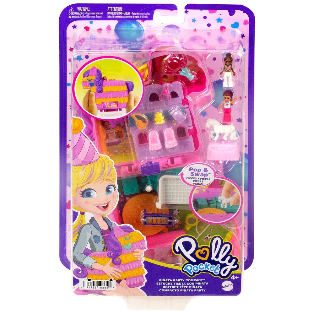 Polly Pocket Piñata Party Kompaktes Spielset